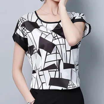 Blusas Femininas Femei, Plus Dimensiune Topuri si Bluze 2021 Casual Șifon Bluza Doamnelor Dungă Topuri Camasa Eleganta pentru Femei Bluza 0451