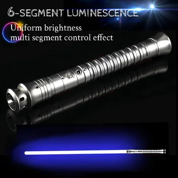 Noua Bară De Lumină În Stil Sabia Laser A Lui Luke Sabie De Lumină Vigoare Reîncărcabilă Schimbare De Culoare De Sunet De Metal Mâner De Sabie