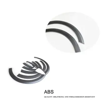 ABS Fender Flares Arc Roata Sprancene Bandă Largă de Huse Pentru Audi Q5 Non-Sline 2009 - 2016 Noroi Garda Ornamente