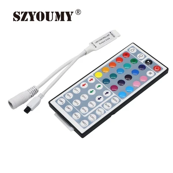 SZYOUMY 10 Pachete 44 Cheile RGB Mini Controler DC12V 6A IR de la Distanță Controler Pentru LED RGB Lumina
