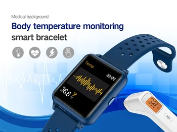 P29 Ceas Inteligent Temperatura Corpului Monitorizarea Tensiunii Arteriale Fitness Tracker Ceas Brățară Inteligent SleepTracker Relogio Inteligente