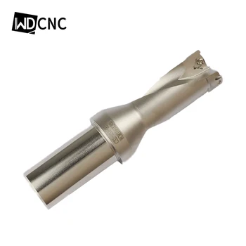 CNC instrumente de Precizie CNC Scule 3D 14-50mm, cnc indexabile U burghiu meci cu insertii carbură WCMX
