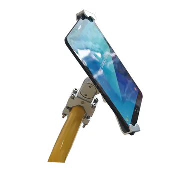 Tablet security țeavă de montare display rotund pol de prindere universal de blocare suport clemă pentru surface pro/galaxy tab/ lenovo /huawei