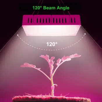 LED-uri cresc light 1500W Spectru Complet pentru plante de Interior, semințe de legume bloom plante fructifere lampa pentru creasca cort de interior plantele cresc lampă cu led-uri