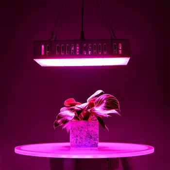 LED-uri cresc light 1500W Spectru Complet pentru plante de Interior, semințe de legume bloom plante fructifere lampa pentru creasca cort de interior plantele cresc lampă cu led-uri