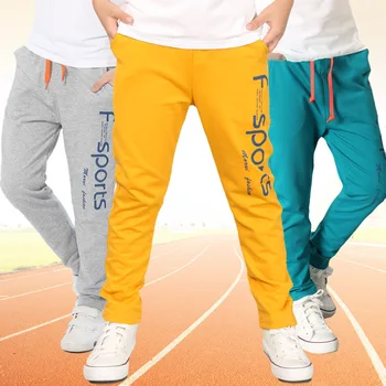 Baieti Pantaloni din Bumbac Pantaloni Toamna anului 2020 F-SPORT Scrisoare de Imprimare Casual Pantaloni Sport Copii Băiat de Îmbrăcăminte Active Wear Pantaloni Copii