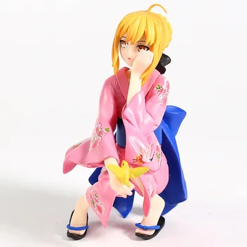 Fate Stay Night Ghemuit Kimono-Halat De Baie Sabie Ver. Acțiune Figura Sexy Model De Păpuși Decor Colecție De Figurine