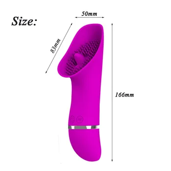 Viteza de 30 Masturbari Vibratoare Jucarii Sexuale pentru Femei Lins Jucărie Clitoris Pizde Pompa de Silicon G-spot Vibrator Sex Oral Jucarii Sex Produs