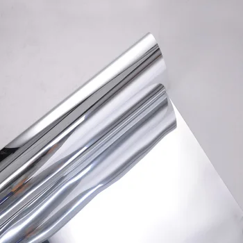 Oglinda Covor de Argint 1mx10m Nunta Etapă Expoziție de elemente de Recuzită, Lumini Nunta de Hârtie Oglindă Hârtie Decorative, Covor de 0,12 mm Grosime