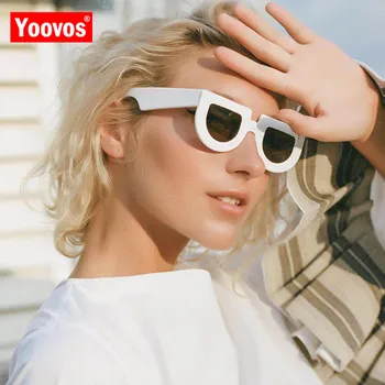 Yoovos 2021 Epocă ochelari de Soare Femei Retro Mici de sex Feminin de Ochelari de Soare de Brand de Moda Doamnelor Ochelari de Cumparaturi Accesorii UV400
