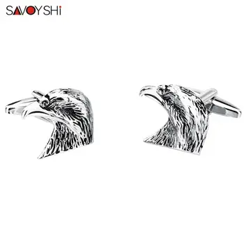 SAVOYSHI Mens de Camasa Butoni de Alamă de Înaltă Calitate Manșetă butoane de Animale Vultur Manșetă link-uri de Brand pentru Barbati Bine de Bijuterii Cadou