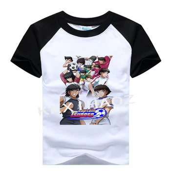 Copii T-shirt pentru Băiat 2020 Anime imprimare Capitanul Tsubasa Baieti T Shirt pentru Fete Topuri de Desene animate pentru Copii tricou baiat Haine N01-9