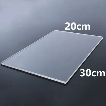 200x300mm Transparent Extrudat Plexiglas transparent de plastic Foaie acrilic bord sticlă organică polimetacrilatul de metil 1mm 3mm 12mm