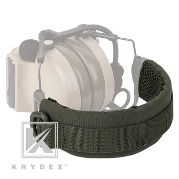 KRYDEX Modular pentru Căști Sta Capacul de Protecție Ranger Verde Tactice Bentita Earmuff Cască Sta MOLLE Caz Pentru HOWARD MSA