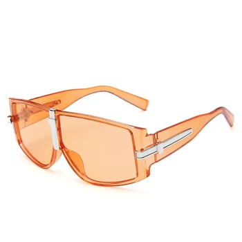 2021 Pătrat Supradimensionat ochelari de Soare pentru Femei Brand de Lux Ochelari de vedere Barbati Vintage Clar Ochelari de protecție Ochelari Doamnelor Retro Oculos De Sol UV400