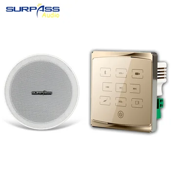 Perete Muzica Controler de Tastatura de pe Panoul de Muzica Amplificator Sistem Audio Bluetooth montat pe Perete Tastatura Pentru Multiroom Audio Soluție