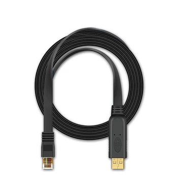 USB la RJ45 Consola Cablu Serial RS232 Adaptor pentru Router Cisco 1,8 m 3m USB RJ 45 Convertor USB Consola Cablu Dropshipping