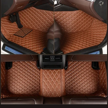 Piele auto Personalizate podea pentru VW POLO, Scirocco, Jetta Caddy New Beetle, GOLF, Passat B6 B8 Touareg covor accesorii auto
