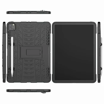 Defender Sta TPU PC rezistent la Șocuri de Silicon de Protecție din Plastic Armura de Caz Pentru iPad Acopere Mini Aer 1 2 3 4 5 6 Pro 9.7 10.5 11 10.2