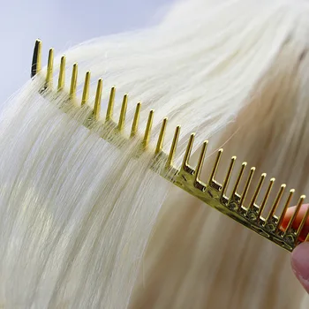 Galvanizare aur tunsoare pieptene frizer tăiere păr pieptene de păr cu ulei de pieptene salon coafor styling de înaltă temperatură pieptene