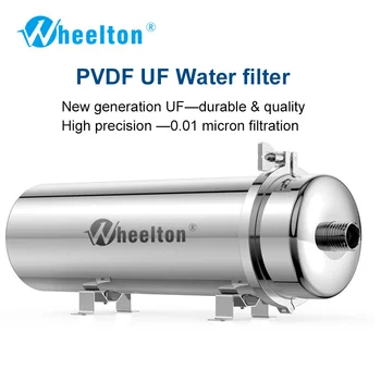 Wheelton PVDF UF Purificator de Apa Toată Casa Ultration Filtru de Apă 0.01 um Filtre de 3500L/H SUS304 Apă Potabilă(de Bază Pe Municip