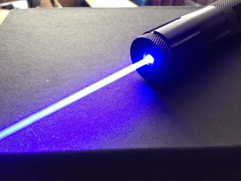 Noi impermeabil laser Albastru 1W lanterna /focusable/1W 450nm albastru lanterna cu laser rezistent la apa