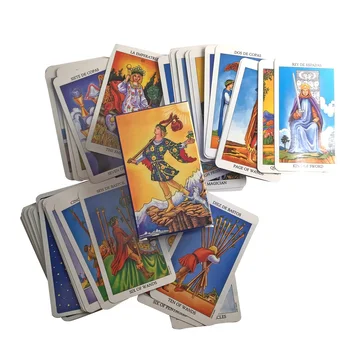 2020 nou Rider Waite Tarot Carduri Oracol Carte de Bord Punte Jocuri de Joaca Carti Pentru Joc de Petrecere