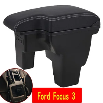 Pentru Ford FOCUS 17 3 Box-cotiera auto 2017 Interior Interior cotiera reîncărcabilă