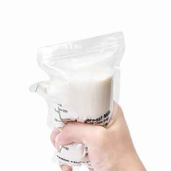 30PCS 250ML Lapte Pungi Congelator Laptele Mamei Alimente pentru Copii de Stocare Lapte Matern Sac de Depozitare BPA Free Copilul în Siguranță Alimentare Saci
