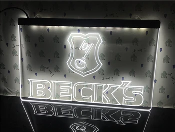 A029 lui Beck Bere Becks Semn Bar Ad Semn de Lumina