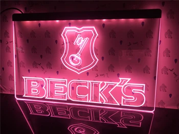 A029 lui Beck Bere Becks Semn Bar Ad Semn de Lumina