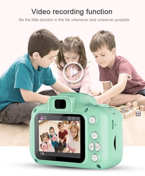 Copii Camera de Copii Mini-Jucarii Educative Pentru Copii Cadouri pentru Copii, Cadou de Ziua de Fotografiat Digital 1080P Proiecție Video Camera