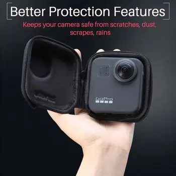 Pungă de protecție Mini-Geantă de Călătorie de Stocare pentru GoPro Max Caz de Sport de Acțiune aparat de Fotografiat Accesorii Rezistenta la Uzura Cutie