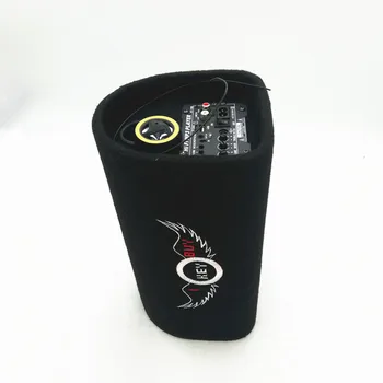 5 Inch Car Audio Subwoofer Activ 12V 220V cu Bluetooth pentru Auto Sub Scaun Hifi Casa 120W 4 Ohm Motocicleta Difuzor Cutie de Lemn