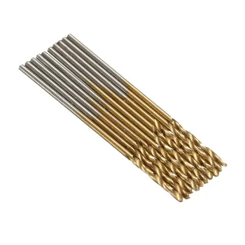 Noi 50Pcs/Set Twist Drill Bit Setat Vazut Set HSS Oțel de calitate Titan Acoperite cu Burghiu de Lemn prelucrarea lemnului Instrument de 1/1.5/2/2.5/3mm Pentru Metal