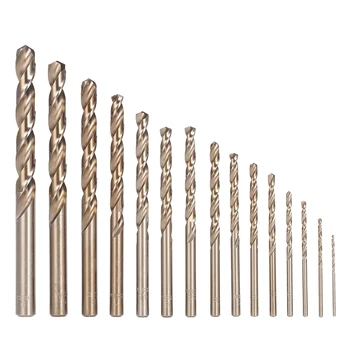 15buc/Set Twist Drill Bit Setat Vazut Set HSS Burghiu din Oțel de Înaltă Woodworkin Instrument de 1.5-10mm Pentru Șurubelniță cu Acumulator