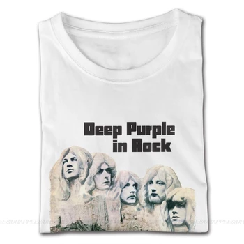 Crăciun Deep Purple In Rock Tricouri Tricou Barbati 3-6XL Scurte de Bumbac Premium, cu Mâneci lungi Gâtul Rundă T-Shirt