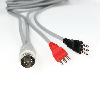 3 pini Infraroșu Electrod Cablu cu 5 Nuclee Conector EMS Electrozi Conectați Linia Theromal Terapie Pad Accesoriu de Sănătate a Corpului