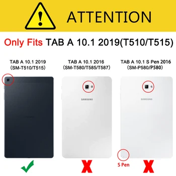 Sticla de Film Protector de Ecran pentru Samsung Galaxy Tab 10.1 2019 T510 T515 SM-T510 SM-T515 Tableta Sticlă de Protecție Guard