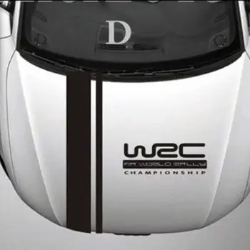 Autocolante auto Accesorii Auto Decor Capota WRC Masina de Decorare Autocolant Zero Personalitate Blocarea Barei de protecție Impermeabil Garland