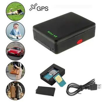 Global Locator Real Mini Masina Timp Copilul A8 GSM/GPRS/GPS de Urmărire Urmăriți Cablu USB
