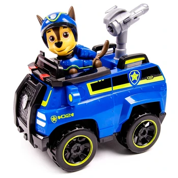 Paw Patrol lui Chase Spion Cruiser Vehice Cu Colectie Figura Patrulla Canina Jucarie figurina Model de Vehicul Auto Copii Cadou de Crăciun