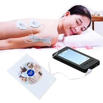 EMS Body Electric Stimulator Muscular 28 Modul de Terapie de Masaj Puls Zeci de Acupunctura Spate Dureri de Gat Relief Masina + 4 Tampoane