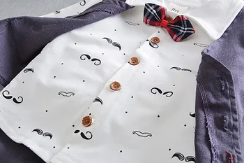 JIOROMY 2019 Primavara Toamna baietel Haine Copii Avtive Ursul Desene animate Îmbrăcăminte 3pcs Seturi Băieți Strat+Tricou + Pantaloni de Bumbac k1