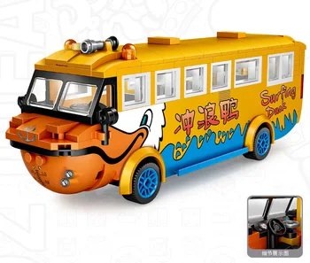 LOZ Mini Blocuri Mașină de Oraș Model de Vehicul Masina de Curse 2 ÎN 1 Figurina fabrică de Jucării pentru Copii 1114 cu valoare de Colectare