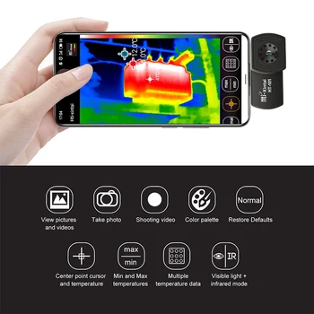 XEAST HT-101 Telefon de Detecție Termică Imager pentru Android de Tip C, Temperatură Termică Video Imagini Fața Imaging Camera