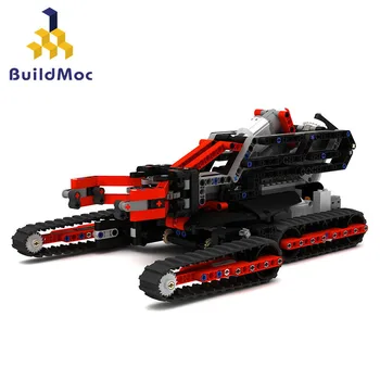 Buildmoc Rc Electric Versiune Crawler Robot Blocuri robot Gheare de Control de la Distanță Braț Mecanic Set Jucarii si Cadouri