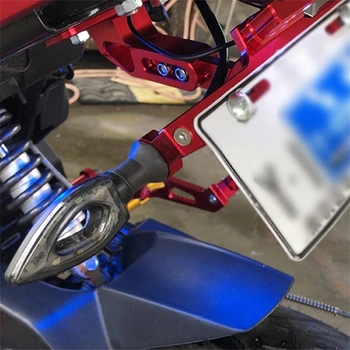 CNC Aluminiu Motociclete de Licență de Înmatriculare, Titularul acoperire Pentru Er6N Piese Kawasaki Kle 500 De Bmw Aventura Yamaha Yz125