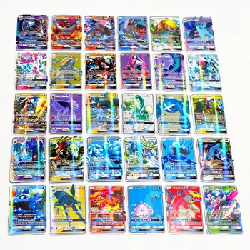 TOMY 100 200 300 Buc GX MEGA Stralucitoare Carti de Joc de Luptă Carte de Tranzacționare Carti de Joc pentru Copii Jucarie
