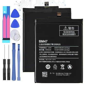 Baterie BM47 BN34 BN44 BN37 BN35 BN47 BP40 BP41 BN42 BN46 BM4A Pentru Xiaomi Redmi 3 3 3X 4X 4 5 5A 6 6A 7 K20 Pro Plus Redmi3S 3X